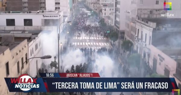 ¡BUSCAN ALIADOS! "Tercera Toma de Lima" será un fracaso (VIDEO)