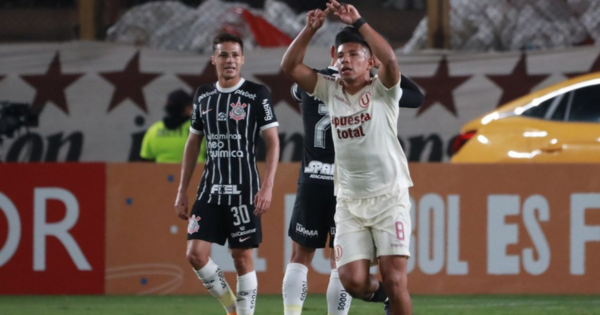 Edison Flores luego de la gresca entre Universitario y Corinthians: "Espero que haya sanciones drásticas"