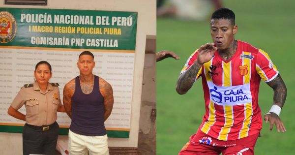 Ray Sandoval, futbolista de Atlético Grau, fue detenido por la PNP cuando acudió a la comisaria a presentar una denuncia