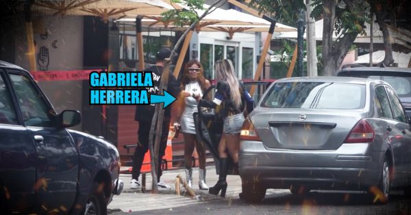 Shirley Arica y Gabriela Herrera son captadas ingresando juntas a hotel