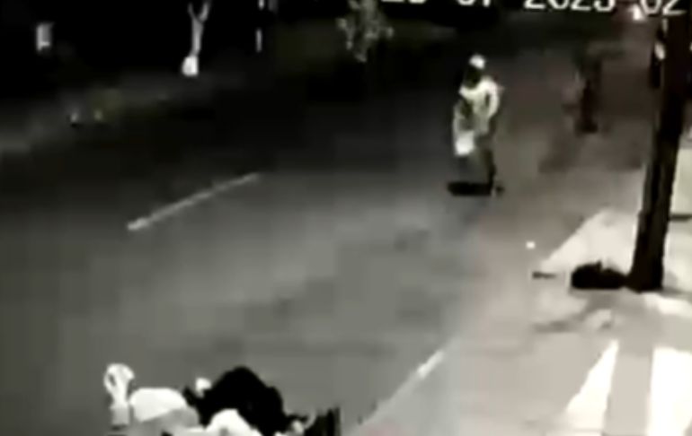 Breña: hombre es impactado por una bala perdida mientras tomaba licor con su amiga