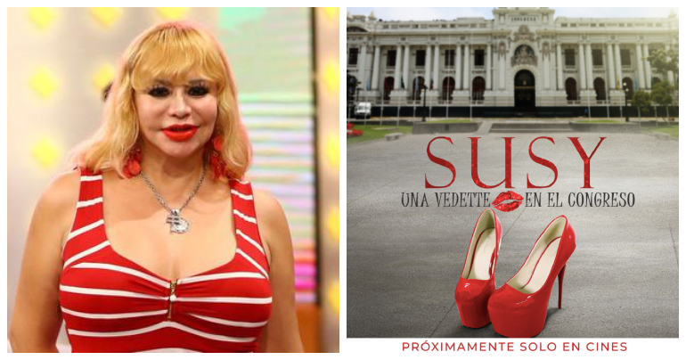 ‘Susy, una vedette en el Congreso’: mira aquí el teaser de la película autobiográfica de Susy Díaz