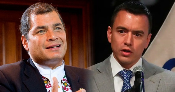 Portada: Rafael Correa respalda decisiones del presidente Daniel Noboa: "Es hora de la unidad nacional"