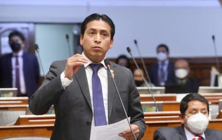 Freddy Díaz: Comisión Permanente vota hoy inhabilitación por 10 años contra congresista