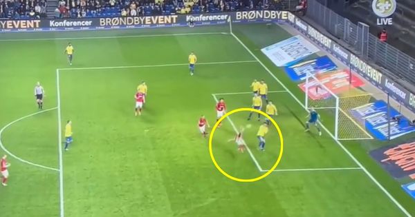 Portada: Oliver Sonne y su golazo de chalaca: el peruano-danés dio el empate de Silkeborg IF ante Brondby