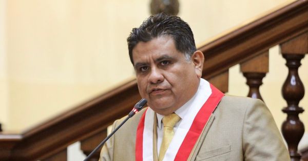 Congreso: Juan Burgos sustentó proyecto que propone tribunales sin rostro para crimen organizado