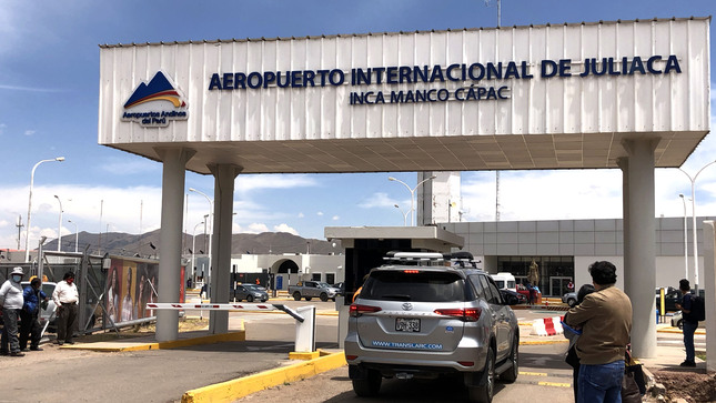 Portada: Puno: delincuentes intentan tomar aeropuerto de Juliaca