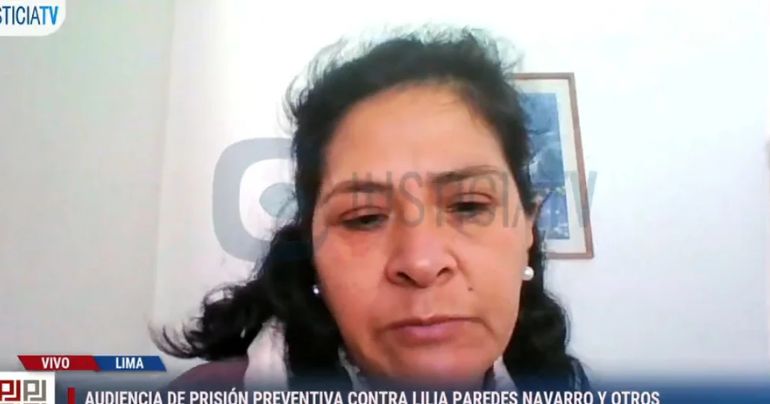 Lilia Paredes: PJ reprogramó para este lunes 22 de mayo audiencia de prisión preventiva