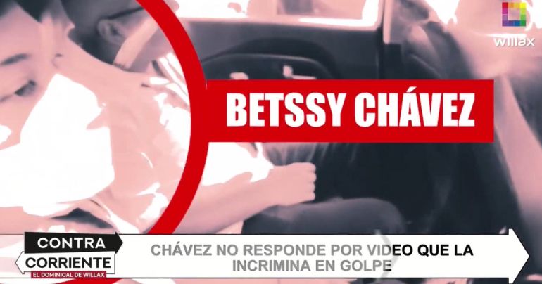 Betssy Chávez huyó de las cámaras de ContraCorriente y no respondió por video de golpe