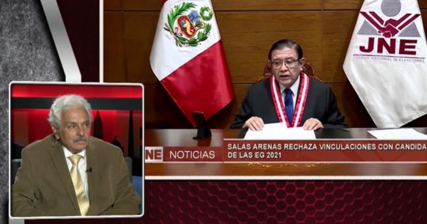 Benedicto Jiménez: "Salas Arenas era un abogado que defendía terroristas" (VIDEO)