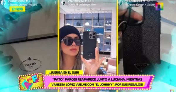 Vanessa López presume costos regalos de Jhonny Silva: "Lo obligué a comprarme más de S/35 mil en carteras"