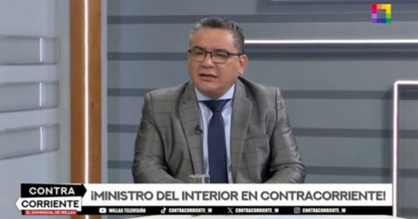 Ministro del Interior sobre Vladimir Cerrón: "Tengo la instrucción expresa de la presidenta que debe ser capturado"