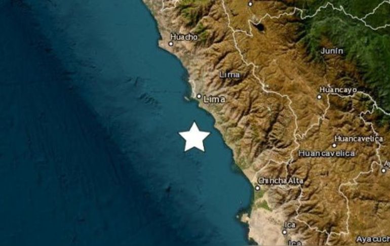 Portada: Sismo en Lima: temblor de magnitud 4.0 se registró esta tarde en Cañete