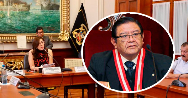 Portada: Jorge Luis Salas Arenas: aprueban denuncia constitucional contra presidente del JNE