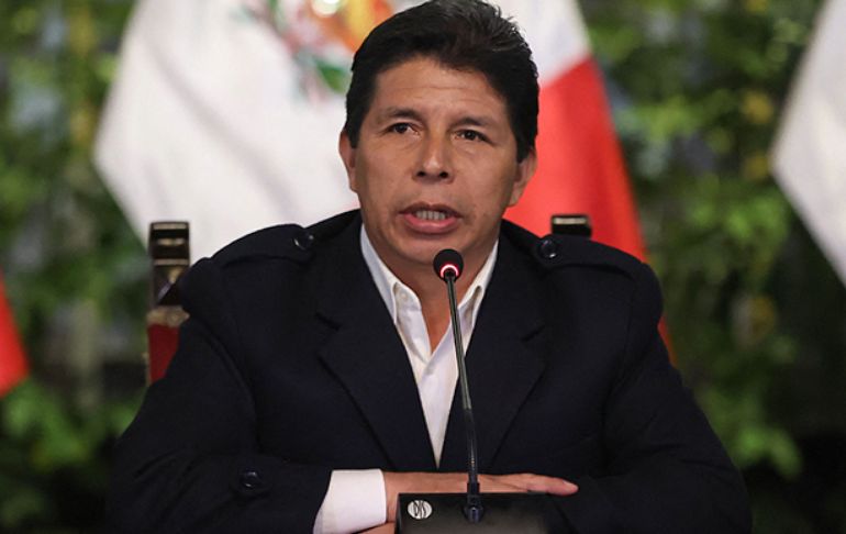 Poder Judicial rechazó pedido de apelación de Pedro Castillo contra detención preliminar
