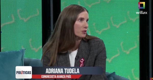 Adriana Tudela sobre Dina Boluarte: "Ha dado señales de querer respaldar el proceso de reforma política"
