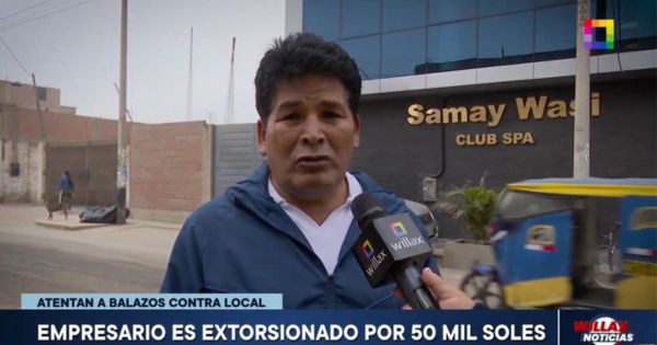 Portada: Puente Piedra: empresario es extorsionado para que pague 50 mil soles