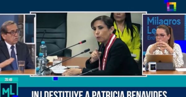 Portada: Jorge del Castillo tras destitución de Patricia Benavides: "Esto es un atropello y un abuso que da vergüenza"