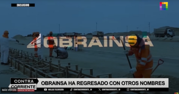 Portada: Mediante empresas fachadas, Obrainsa sigue contratando con el Estado