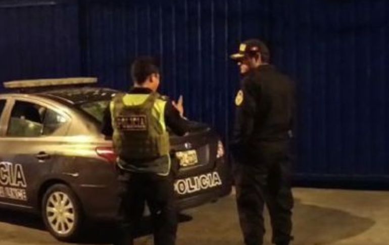La Victoria: policía resulta herido en persecución y balacera contra delincuentes