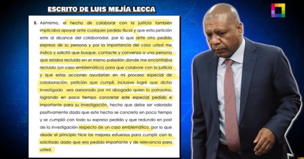 Escrito del extesorero de Fuerza Popular a Domingo Pérez: se confirma el cerco a Alan García