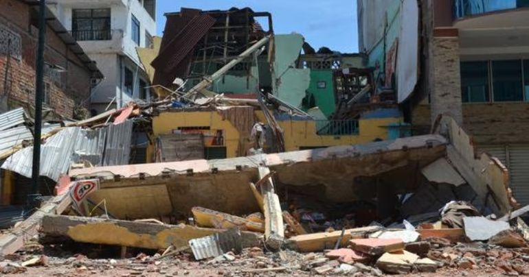 Cancillería informa que peruano y su familia fallecieron en Ecuador tras sismo
