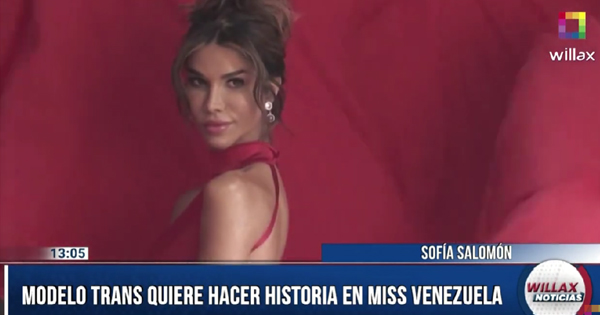 Modelo trans quiere hacer historia y ganar el Miss Venezuela