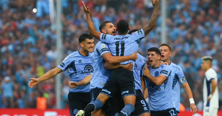 ¡Sigue brillando! Bryan Reyna anotó el 1-0 para Belgrano ante Talleres en el clásico de Córdoba