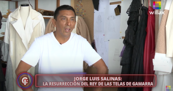 Portada: Jorge Luis Salinas: la resurrección del 'Rey de las Telas de Gamarra' | REPORTAJE DE 'CRÓNICAS DE IMPACTO'