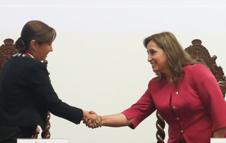 Dina Boluarte ratifica su "pleno respaldo a la labor del Ministerio Público”