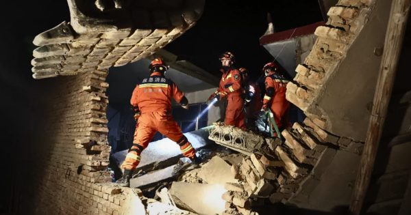 Terremoto en China: reportan más de 100 muertos en provincia de Gansu