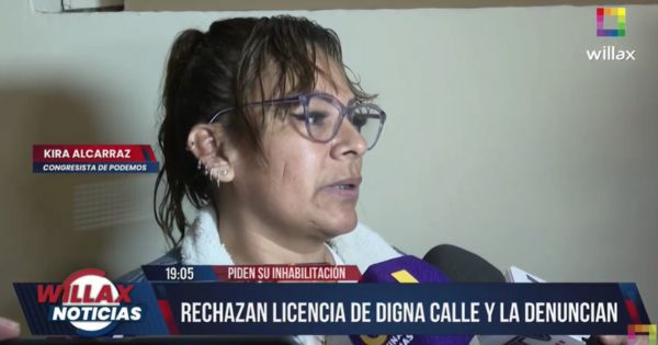 Kira Alcarraz ya no respalda a Digna Calle: "No puedo justificar algo que no cumple"