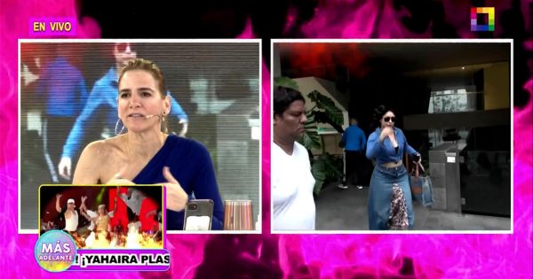 Pamela Franco inició mudanza al que sería su nuevo 'nidito' de amor con Christian Cueva