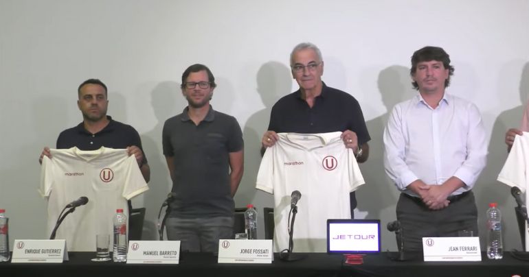 Portada: Jorge Fossati fue presentado oficialmente como nuevo técnico de Universitario