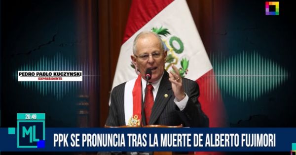 Pedro Pablo Kuczynski sobre Alberto Fujimori: "Ha muerto un personaje muy importante en la historia del Perú"