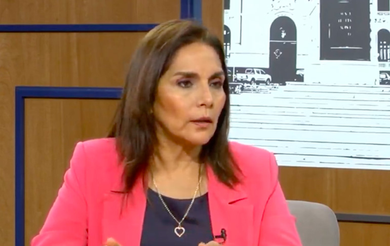 Patricia Juárez: "La izquierda quiere que renuncie Dina Boluarte para recuperar el poder"