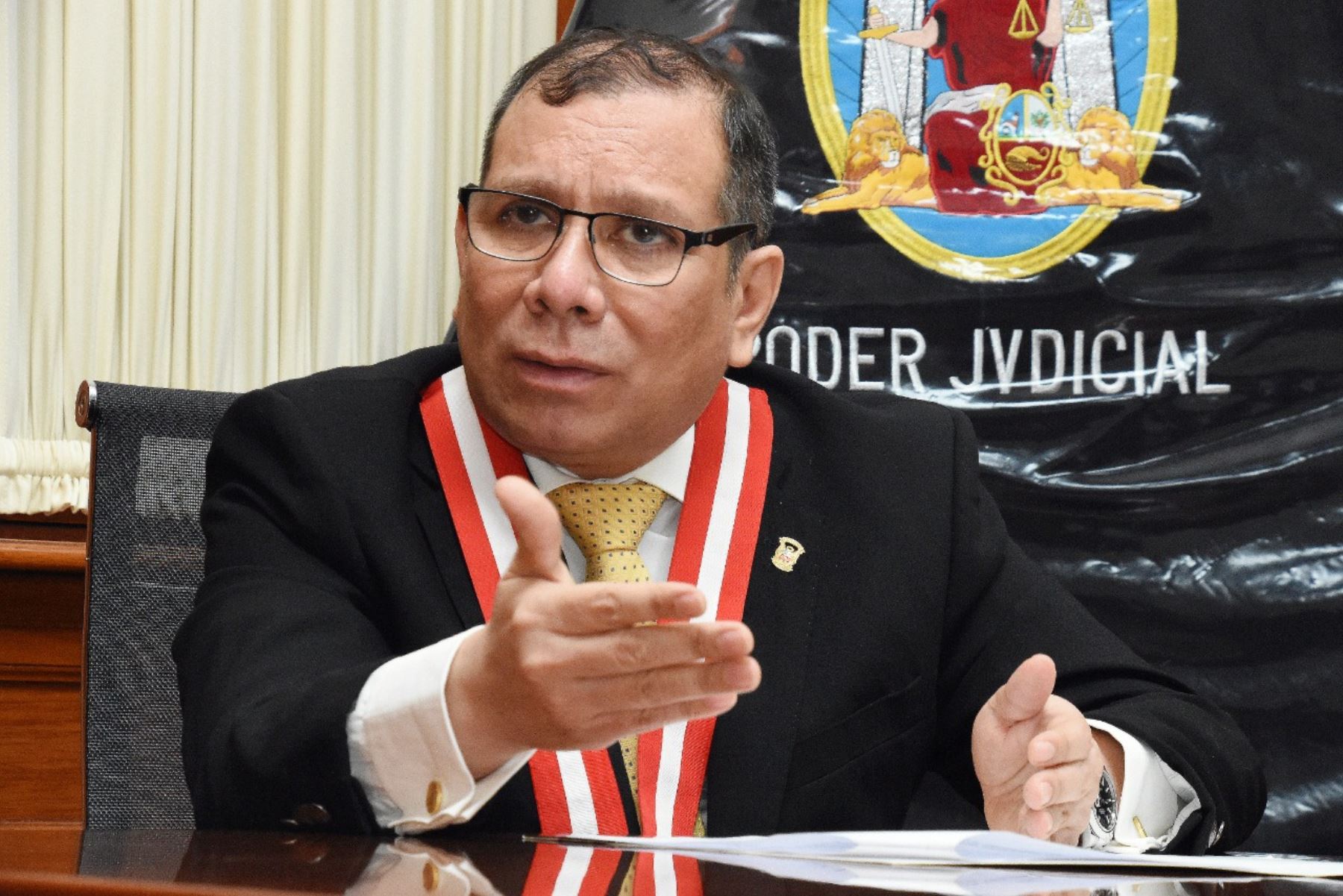 Portada: Presidente del PJ sobre ataque a sede de Macusani: "Hay interés en destruir expedientes penales"