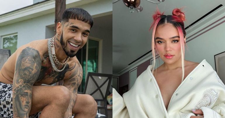 Anuel AA le envía mensaje a Karol G tras lanzamiento de su nuevo tema: "Te la dedico bebé"