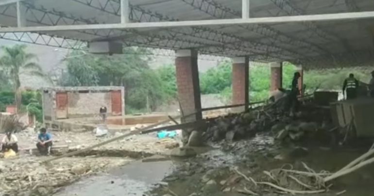 Cieneguilla: confirman un fallecido tras la caída de huaico en el sector Río Seco