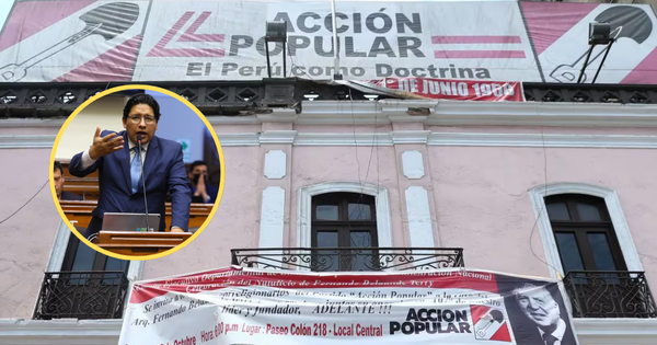 Portada: Acción Popular iría con candidato propio en las elecciones 2026, asegura Ilich López