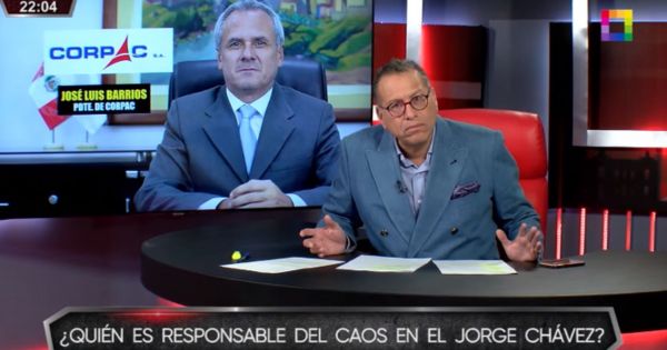 Portada: Butters sobre incidente en aeropuerto: "Decir que al actual presidente de Corpac hay que fusilarlo, no me parece"