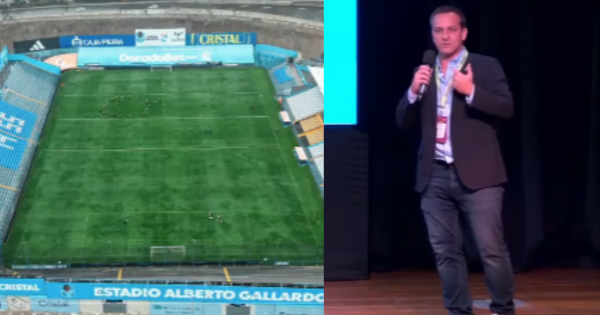 Portada: Gerente de Sporting Cristal sobre el Alberto Gallardo: "Es un estadio chico y se lo está carcomiendo el río"