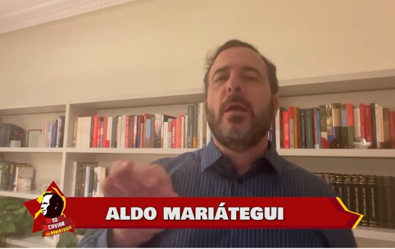 Aldo Mariátegui: "Dina Boluarte va a terminar siendo amiga de nadie, enemiga de todos"