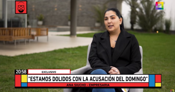 Ana Siucho rechaza que Roberto Siucho haya regalado carro a Andrés Hurtado: "Fue una donación"