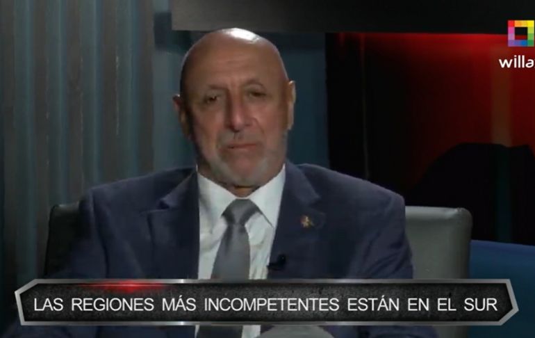 José Cueto: "Me preocupa la salida del coronel Liendo de la DINI"