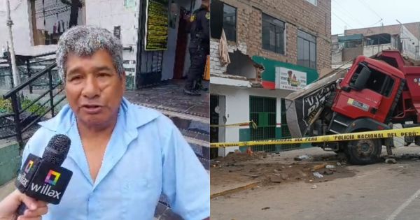 Padre de mujer fallecida tras despiste de volquete en Chorrillos: "Que no quede impune"