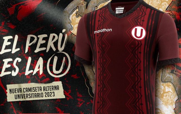 Portada: Universitario presentó su camiseta alterna para la temporada 2023 [VIDEO]