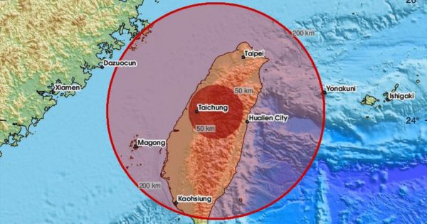 Terremoto de 7.3 grados en Taiwán: emiten alerta de tsunami