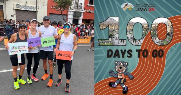 Portada: A 100 días del Mundial U20 de Atletismo que se realizará en Perú: participarán 1700 atletas