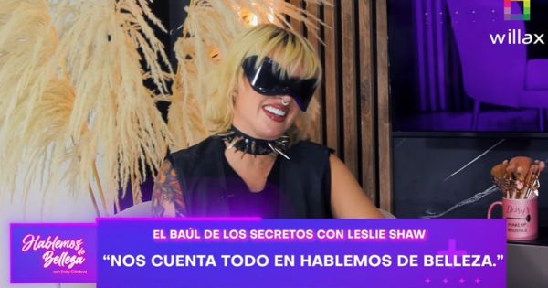 Portada: Leslie Shaw sobre su relación con 'El Prefe': "Es colágeno y muy seguro" (VIDEO)